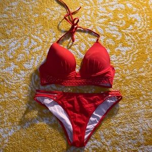 Red bikini